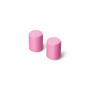 Magnetic Straw Cover | Pink Checker | 2-Pack