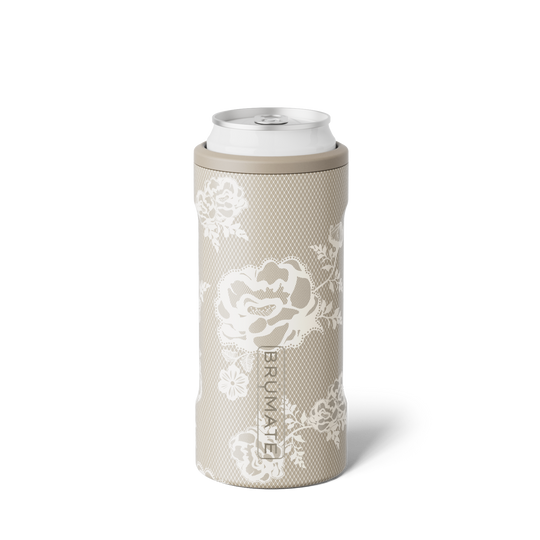 Hopsulator Slim | Cream Lace | 12oz Slim Cans