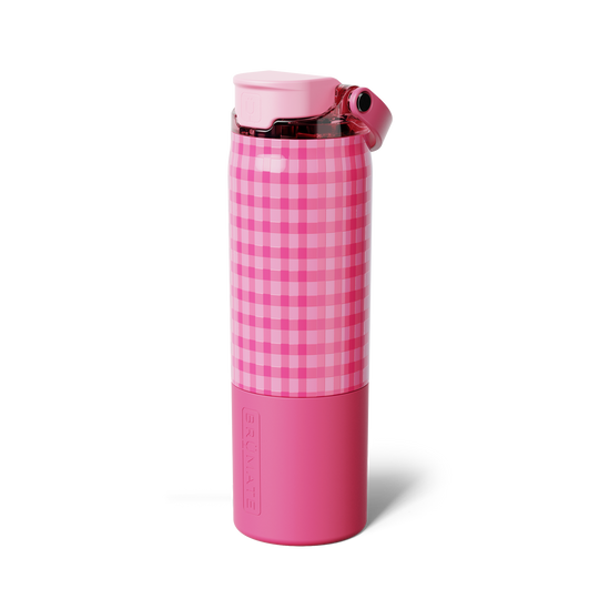 Rise 25oz | Pink Gingham