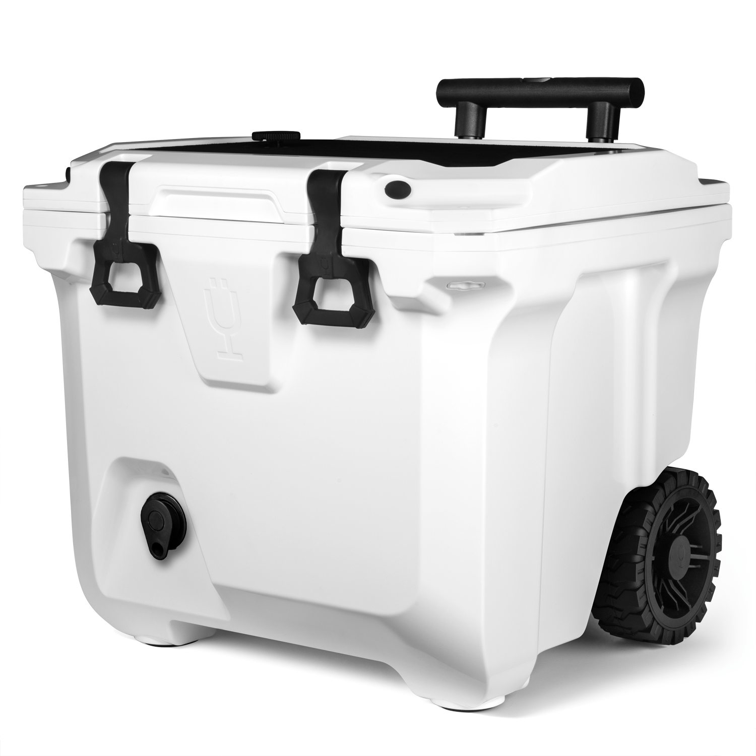 BrüTank 35-Quart Rolling Cooler | Ice White