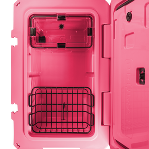 BrüTank 55-Quart Rolling Cooler | Neon Pink