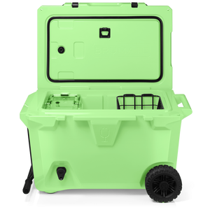 BrüTank 55-Quart Rolling Cooler | Kiwi