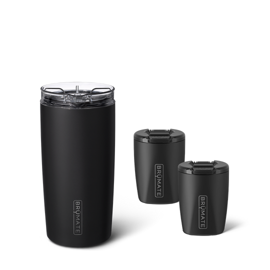 On The Rocks Bundle | Matte Black | 49/12oz