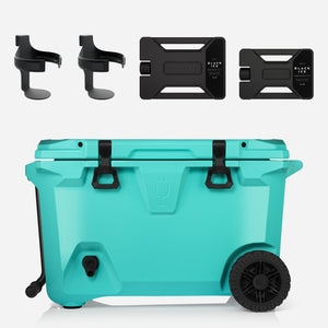 BrüTank Double Drink Holder Bundle | Aqua