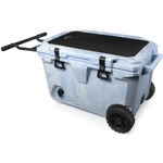 BrüTank 55-Quart Rolling Cooler | Light Blue & White Swirl thumbnail image 3 