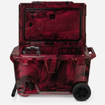 BrüTank 55-Quart Rolling Cooler | Red & Black Swirl thumbnail image 7 