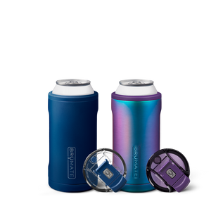 Hopsulator Trio His & Hers Bundle | Matte Navy & Dark Aura | 12/16oz Standard Cans