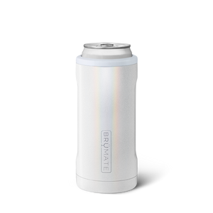 Hopsulator Slim | Glitter White | 12oz Slim Cans