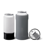 Hopsulator Trio | Matte Gray | 12/16oz Standard Cans thumbnail image 1 