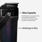 MultiShaker | Glitter Charcoal | 26oz thumbnail image 2 